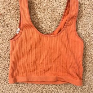Orange tank top padded